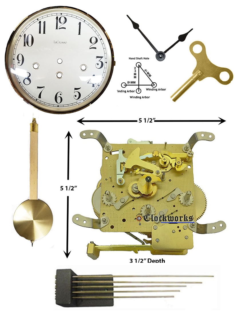 Hermle Wall Clock Kit