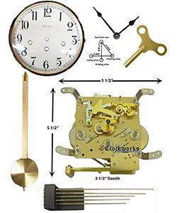Mechanical Wall Clock Kit