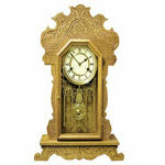 FANCY CARVED KITCHEN CLOCK