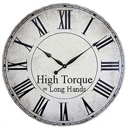 High Torque Clock Movements