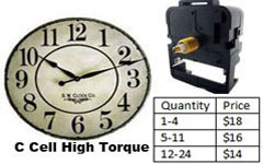 Quartz Clock Movement