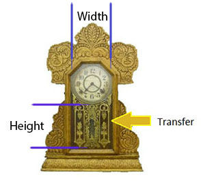 Clock Glass Transfer