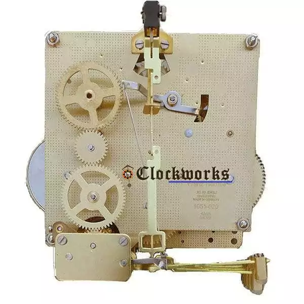 Hermle NEW Franz HERMLE 74 Clock Movement 141-030 48CM 95.52 Chime Brass AS-IS PARTS 
