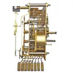 1051-020 Hermle Clock Movement from