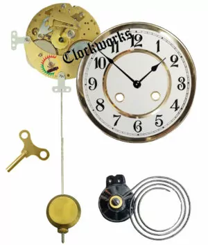 8-Day Mechanical Wall Clock Kit