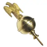 Clock Case Eagle Finial from