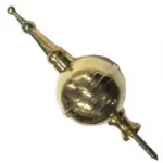 Clock Case Spiral Finial from