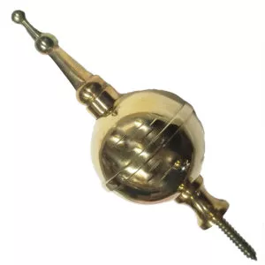 Clock Case Spiral Finial from