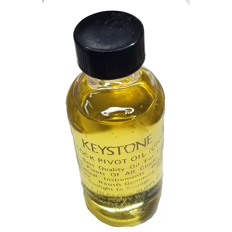 Keystone Clock Oil Bottle