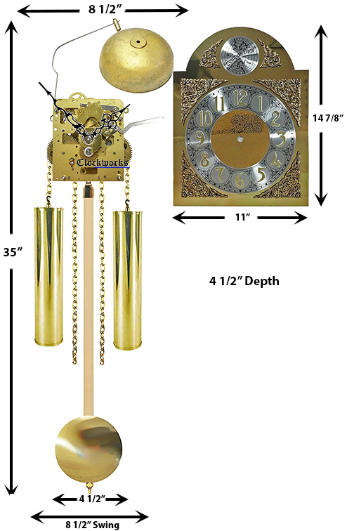 Bell Strike Clock Kit GMKIT07