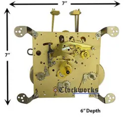 351-051 Hermle Clock Movement from