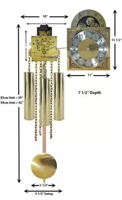 Westminster GrandMother Clock Kit