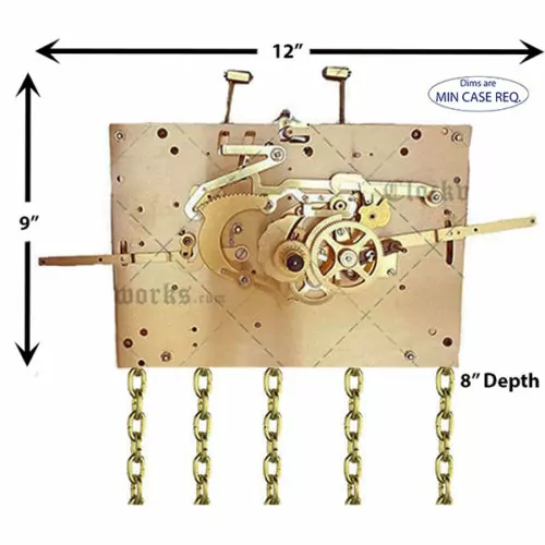 NEW 471-050 Clock Movement by Hermle