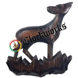 Cuckoo Clock Deer Front Decoration