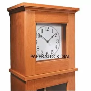 Heavy Paper Stock Clock Dial