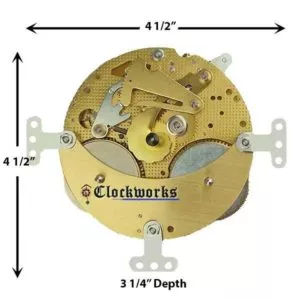 NEW 131-070 Clock Movement by Hermle