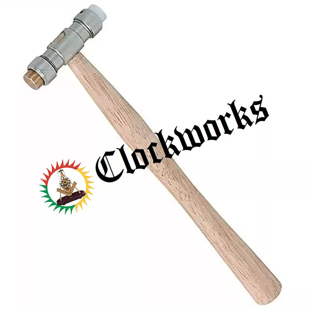 Nyon - Brass Small Hammer - For hammering with care - Clockworks. -  Clockworks.