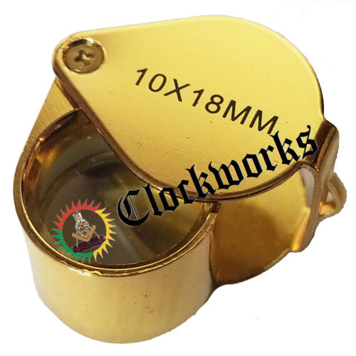 HAWK Gold Plated Jeweler’s Loupe