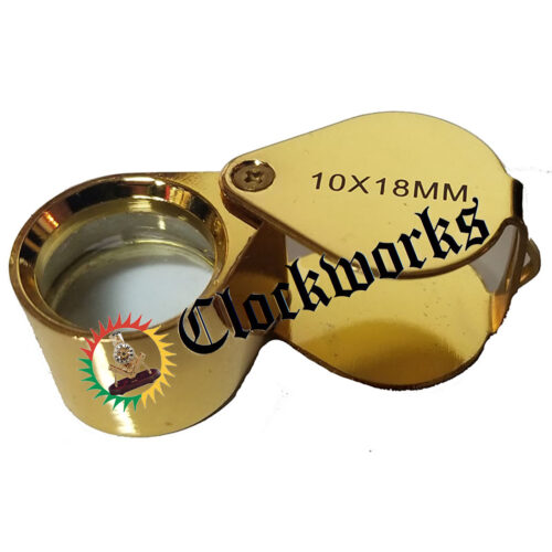 HAWK Gold Plated Jeweler's Loupe