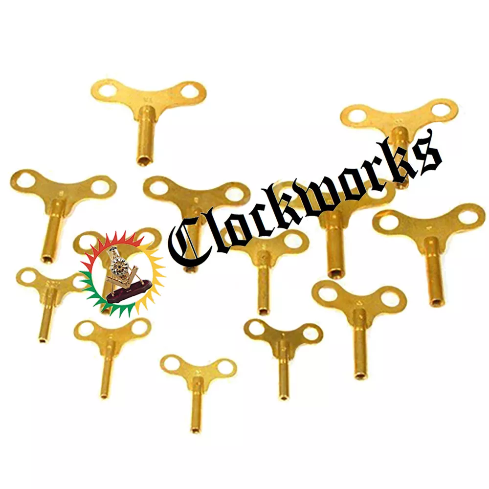 13 Clock Key Assortment - Get the right key - Clockworks