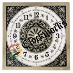 square.clock.dial.arabic.numerals1W from
