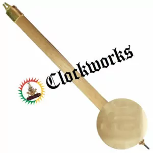 wood stick pendulum for a clock movement