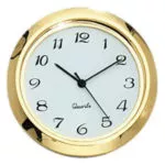 Quartz clock insert by clockworks.com from