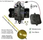 Hermle Quartz Clock Movement Replacement from