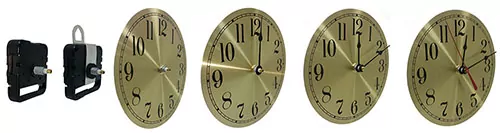 5 Sets Battery Operated Movement for Quartz Wall Clock Repair Replacement