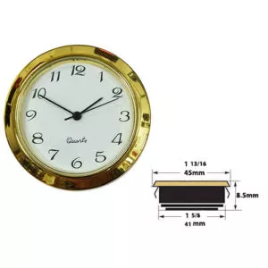 Clock Insert For 1-5/8-Hole from