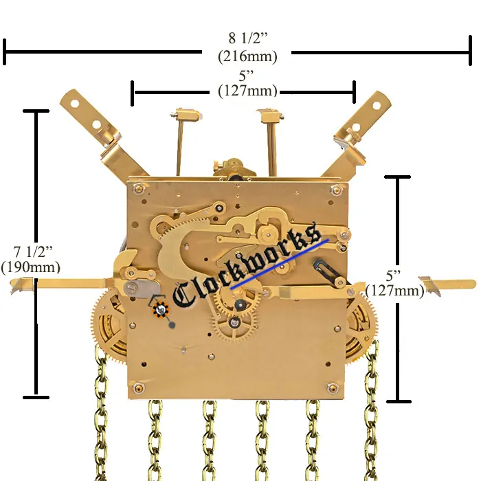 Kieninger RU Series clock movement Kieninger RU Series clock movement from