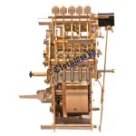 Kieninger SPS clock movement from