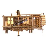 Kieninger SPS clock movement from