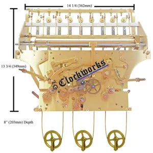 Kieninger HTU Series clock movement from
