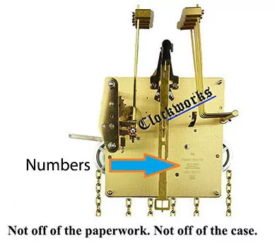 mechanical clock movement identification