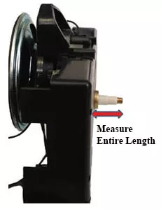 How to measure the Hermle quartz handshaft