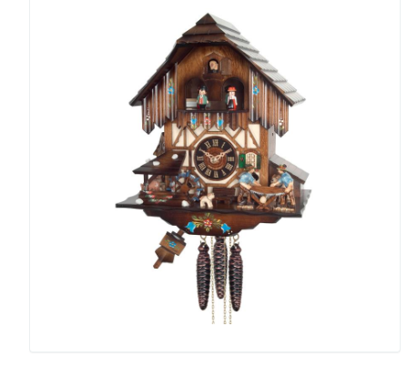 Cuckoo Clock Bellows Set of 2 NEW 6 1/16" Height 5 1/2" Tubes Side Opening 