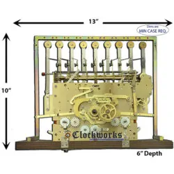 03108 Urgos Clock Movement from