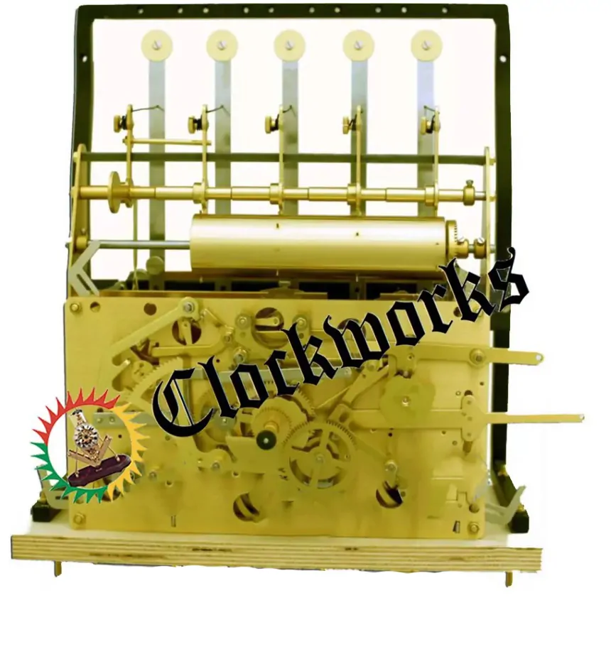 Urgos UW03102 Grandfather Clock Movement Overview Urgos UW03102 grandfather clock movement details and overview for compatibility and specifications.