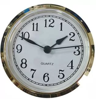 Round Quartz Clock Inserts