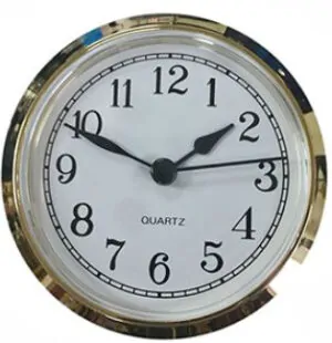 Round Quartz Clock Inserts from