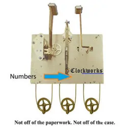 1161 clock movement identification from
