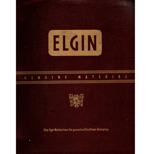Elgin Genuine Material from the Elgin Watch Company (Used)