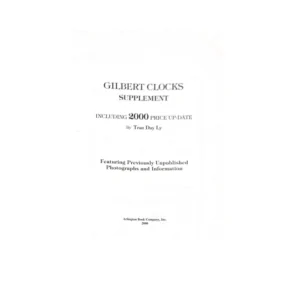 Gilbert Clocks Supplement Including 2000 Price Up-dates_2 from