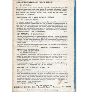 Handbook of Watch and Clock Repairs Revised Edition by H.G. Harris_2 from