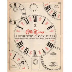 Old Times Authentic Clock Dials 1995-96 Catalog_1 from