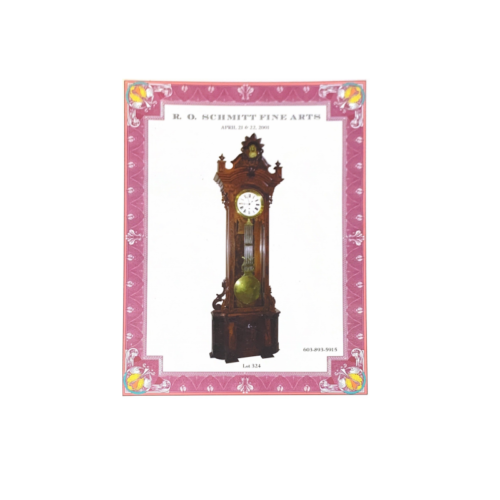 R.O. Schmitt Fine Arts Antique Clocks & Instruments Auction Catalog April 21 and 22 001 (Used)