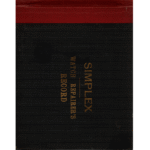 Simplex Watch Repairer's Record_1 from