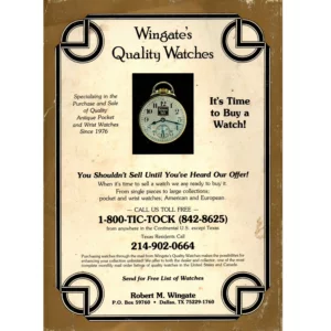 American Pocket Watches Identification and Price Guide Beginning to End 1830-1980 by Roy Ehrhardt and William Meggers_2 from