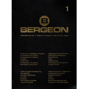 Bergeon Catalog Book 1, April 1992_1 from